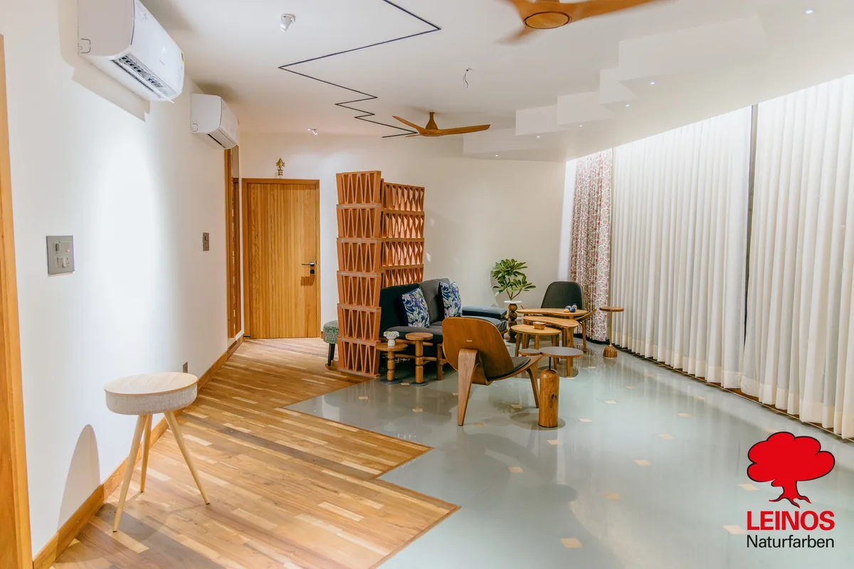 Bedroom Pine Cabinets and Wall Panelling in Noida